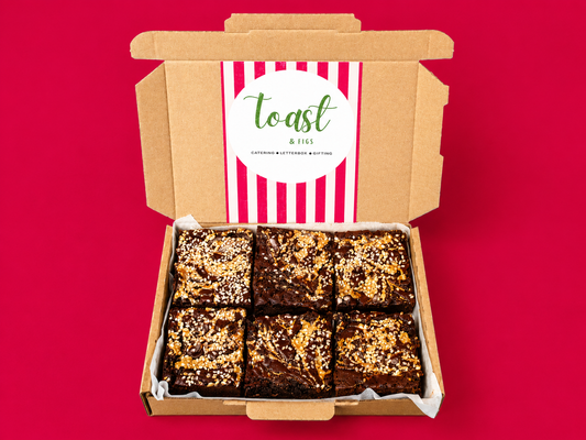 Tahini & Dark Chocolate Brownie Box