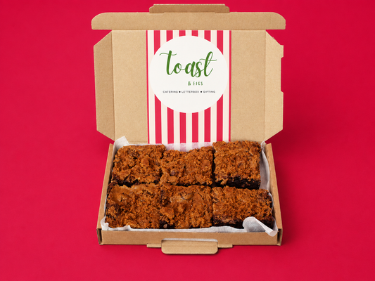 Biscoff Swirl Brownie Box