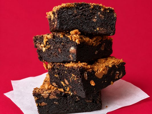Biscoff Swirl Brownie Box