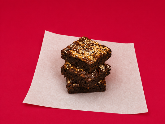 Tahini & Dark Chocolate Brownie Box